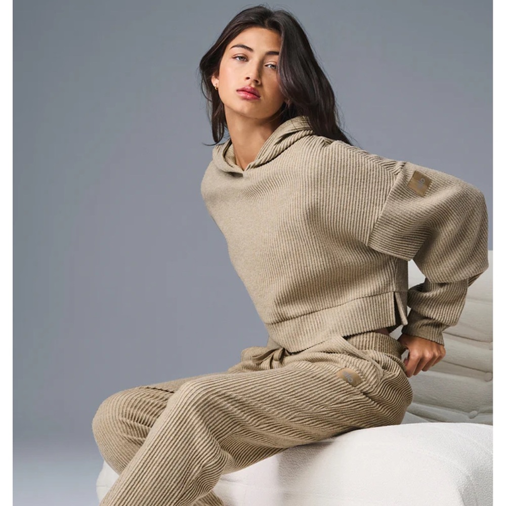 Alo Yoga Muse Hoodie and Sweatpants set